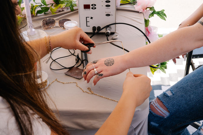 Bubbly & Bling: Permanent Jewelry Party for Your Group image 5