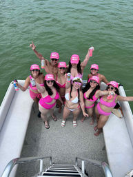 Ultimate Bachelorette Sandbar Party: Double Decker Party Boats with Water Slides! image 16