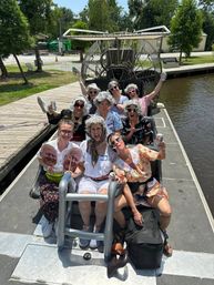 Gators & Good Times: Ragin Cajun Airboat Tour for Bachelorettes & Party Groups image 2
