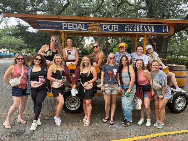 Pedal Pub Crawl in Downtown Savannah with Your Favorite Music & Exclusive Drink Deals at 20+ Bars image 8