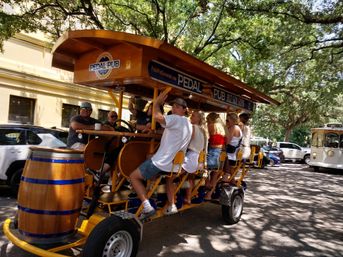 Pedal Pub Party Bike in Downtown Savannah with Exclusive Drink Deals at 20+ Bars image 11