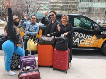 Happy Hour Luggage Pickup, Storage & Delivery: Round Trip from O'Hare Airport to Hotel image 1