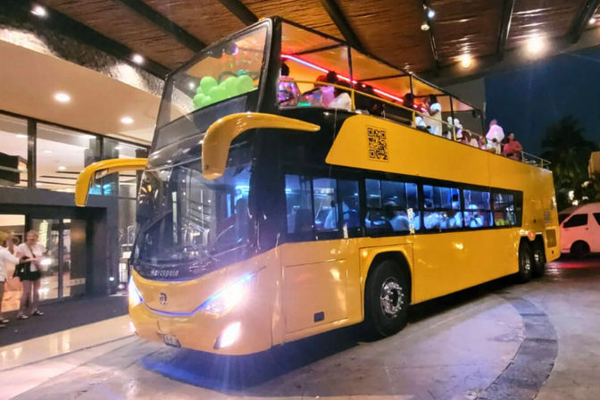 Double Decker Party Bus for Private Events, Transfers & Tours image 4