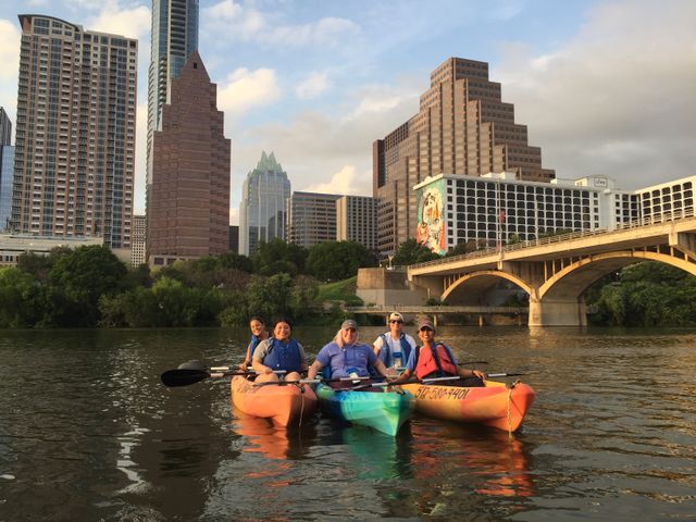 Austin Skyline Kayak Tour on Lady Bird Lake image 4