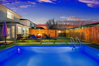 Backyard Bliss ATX Retreat: Pool, Arcade, Poker, Putting Green + Fire Pit image 4