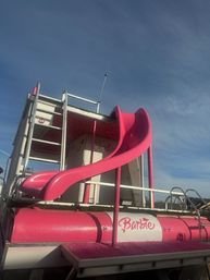 Barbie BYOB Party Boat on Lake Pleasant with Waterslide, Stereo & Neon Lighting (Includes Roundtrip Shuttle) image 3