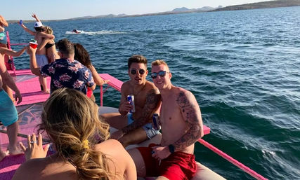 Barbie BYOB Party Boat on Lake Pleasant with Waterslide, Stereo & Neon Lighting (Includes Roundtrip Shuttle) image 7