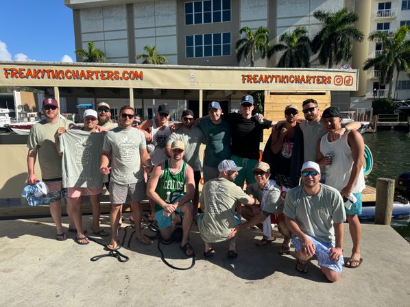 The Freaky Tiki: 40' BYOB Private Sandbar Party Boat (Up to 22 Passengers) image 10