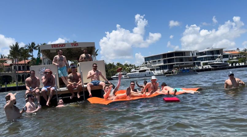 The Freaky Tiki: 40' BYOB Private Sandbar Party Boat (Up to 22 Passengers) image 4