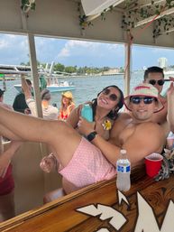 The Freaky Tiki: 40' BYOB Private Sandbar Party Boat (Up to 22 Passengers) image 15