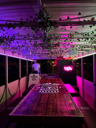 The Freaky Tiki: 40' BYOB Private Sandbar Party Boat (Up to 22 Passengers) image 16