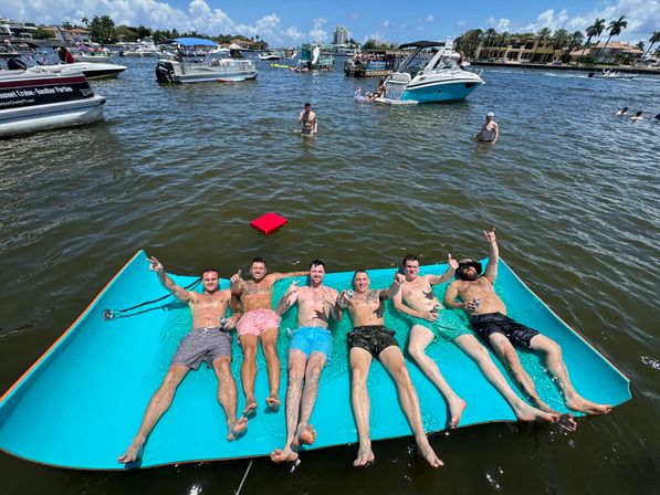 The Freaky Tiki: 40' BYOB Private Sandbar Party Boat (Up to 22 Passengers) image 5