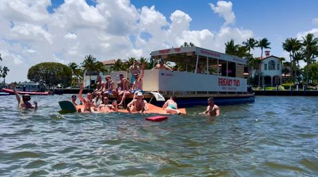 The Freaky Tiki: 40' BYOB Private Sandbar Party Boat (Up to 22 Passengers) image 7