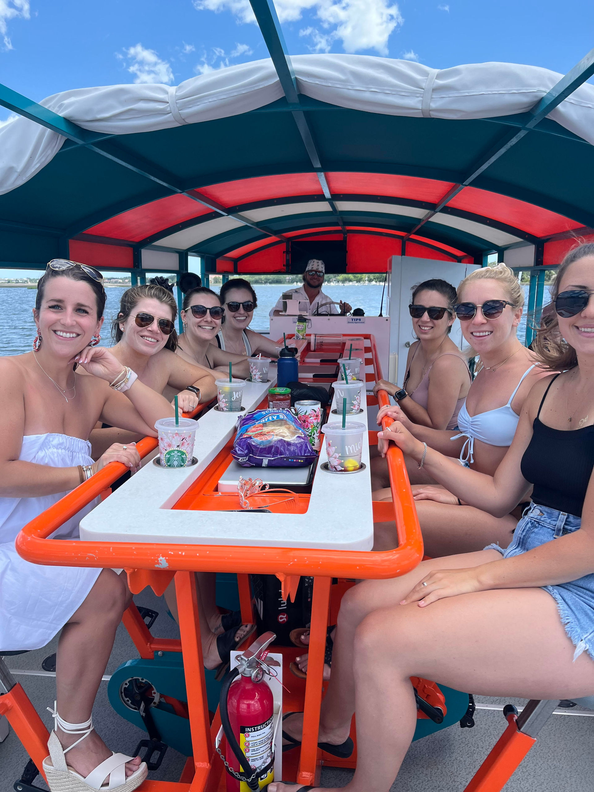 St. Augustine Party Cycleboat Cruise: BYOB Pedal Boat with Music & Fun on the Water image 1