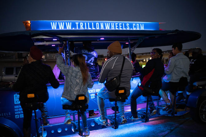 Ultimate Hip-Hop & Trap Party Bike with Custom LED and Sound System image 4