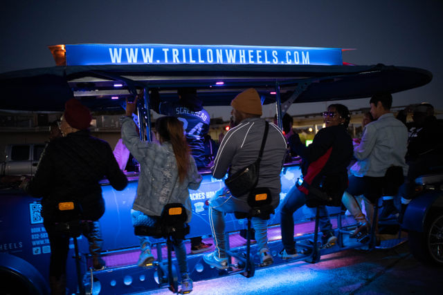 Trill On Wheels: Houston's #1 Hip-Hop Party Bike with LED Lighting image 2