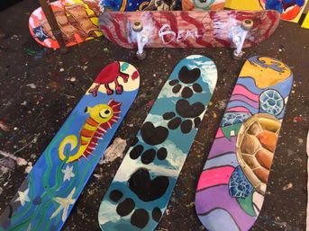 Skateboard Painting: DIY Custom Designs with Creative Art Tips image 4