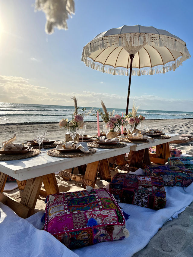 It's Always Picnic Time: Luxury Bohemian Beach Picnic with Charcuterie and Dessert Option image 2