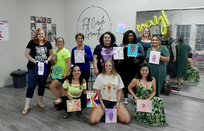 Vagina Paint & Sip: A Private Party to Celebrate the Power Within image