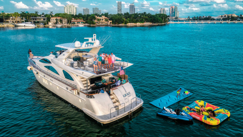 Ultimate Miami Bachelorette Boat Party: Private 84’ Azimut Yacht Experience image 52