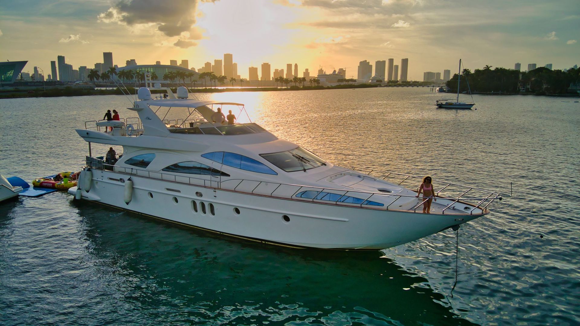 Ultimate Miami Bachelorette Boat Party: Private 84’ Azimut Yacht Experience image 1