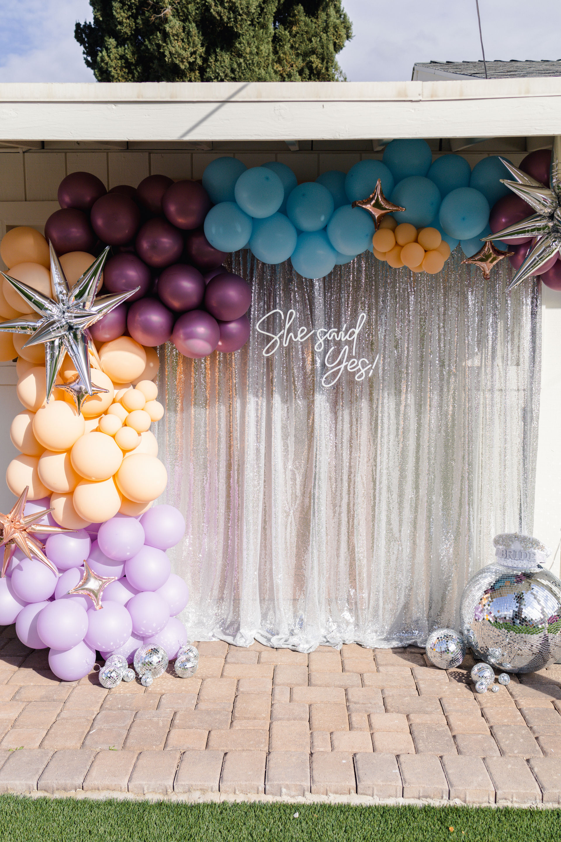 Bride to Be Cabana Decoration