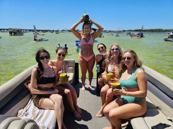 Visit Sandbars, View Sunsets, & More on Luxe 13-Passenger Tritoon with Water Toys Included image 5
