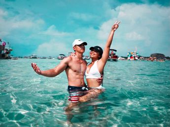 Visit Sandbars, View Sunsets, & More on Luxe 13-Passenger Tritoon with Water Toys Included image 8