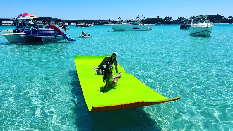 Visit Sandbars, View Sunsets, & More on Luxe 13-Passenger Tritoon with Water Toys Included image 11
