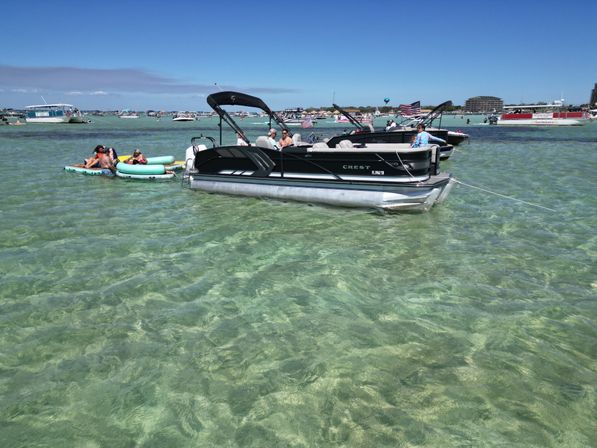 Visit Sandbars, View Sunsets, & More on Luxe 13-Passenger Tritoon with Water Toys Included image 24