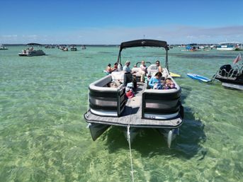 Visit Sandbars, View Sunsets, & More on Luxe 13-Passenger Tritoon with Water Toys Included image 25