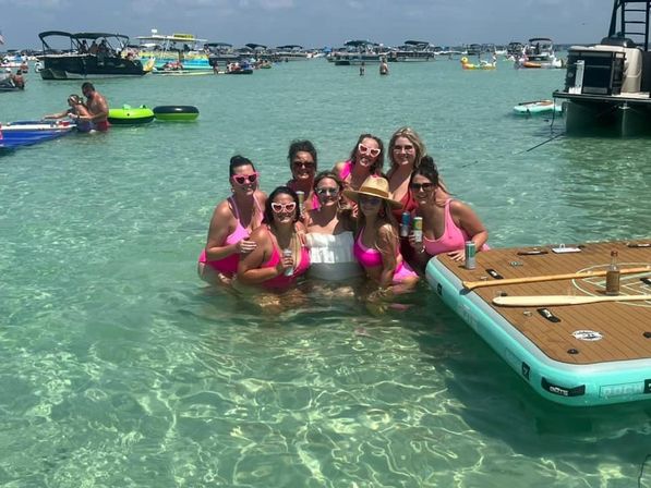 Visit Sandbars, View Sunsets, & More on Luxe 13-Passenger Tritoon with Water Toys Included image 9