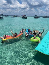 Visit Sandbars, View Sunsets, & More on Luxe 13-Passenger Tritoon with Water Toys Included image 6