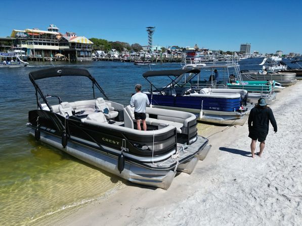 Visit Sandbars, View Sunsets, & More on Luxe 13-Passenger Tritoon with Water Toys Included image 10