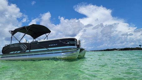 Visit Sandbars, View Sunsets, & More on Luxe 13-Passenger Tritoon with Water Toys Included image 12