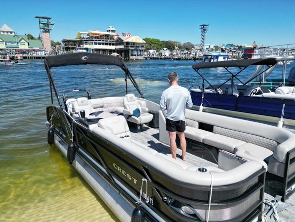 Visit Sandbars, View Sunsets, & More on Luxe 13-Passenger Tritoon with Water Toys Included image 26