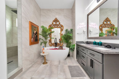 Bloom House HTX: Floral-Themed Downtown Home with Hot Tub, Chef, Massage & Mixology Class image 26