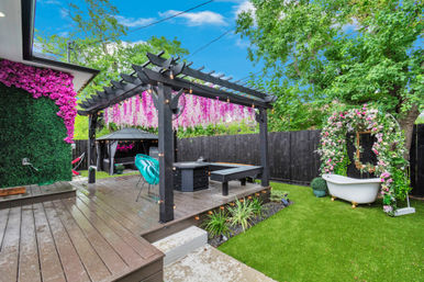 Bloom House HTX: Floral-Themed Downtown Home with Hot Tub, Chef, Massage & Mixology Class image 53