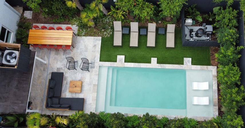 Magnificent Outdoor Paradise: Heated Pool & Spacious Hangout Areas image 1