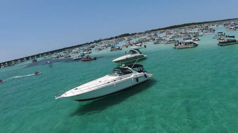 Luxury Yacht Cruise Party To Crab Island - Full Day (Up To 12 People) image 5