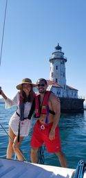 Chicago's Largest Chartered Catamaran: Hourly Rental, Sailing Lessons & More (BYOB) image 3