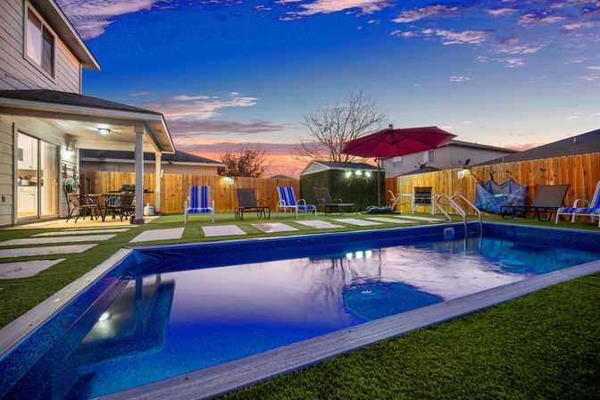 Modern Austin Escape with Pool, Grill + Putting Green image 1