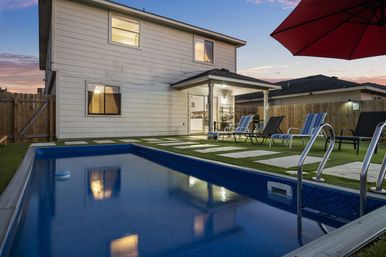 Modern Austin Escape with Pool, Grill + Putting Green image 7
