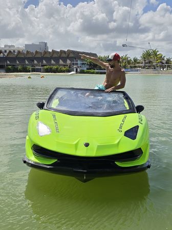 Lamborghini Jet Car Experience: High-Speed Water Adventure in a Luxury Supercar image 2