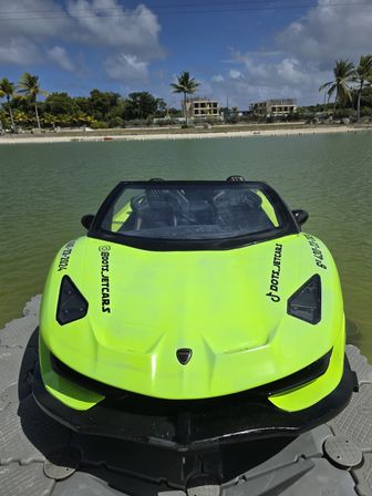 Lamborghini Jet Car Experience: High-Speed Water Adventure in a Luxury Supercar image 5