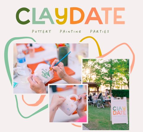 CLAYDATE Pottery Painting Party image 15