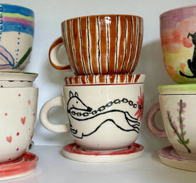 CLAYDATE Pottery Painting Party image 1