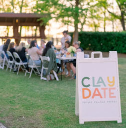 CLAYDATE Pottery Painting Party image 4