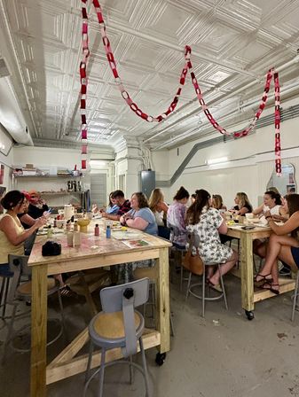 CLAYDATE Pottery Painting Party image 6