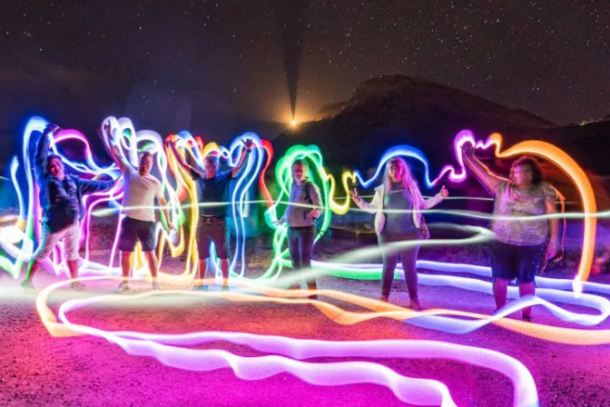 Sunset & Light-Painting Experience: Oʻahu Night Photography Tour image 1